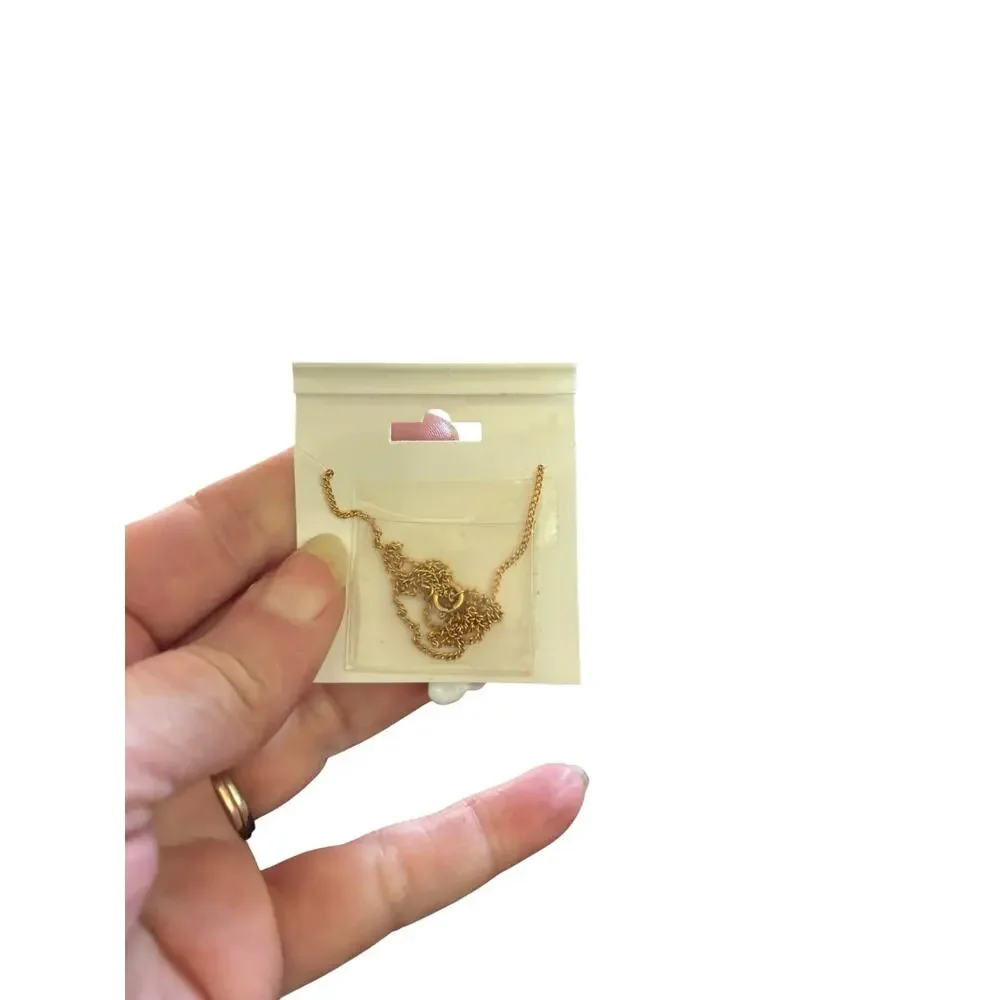 1981 Strawberry Shortcake Necklace NIP Deadstock Adam Joseph Charm USA